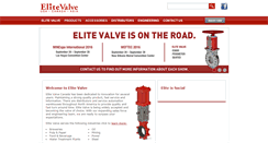 Desktop Screenshot of elitevalve.com